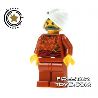 LEGO White Adventurers Minifigure Turban Adventurers Head Piece
